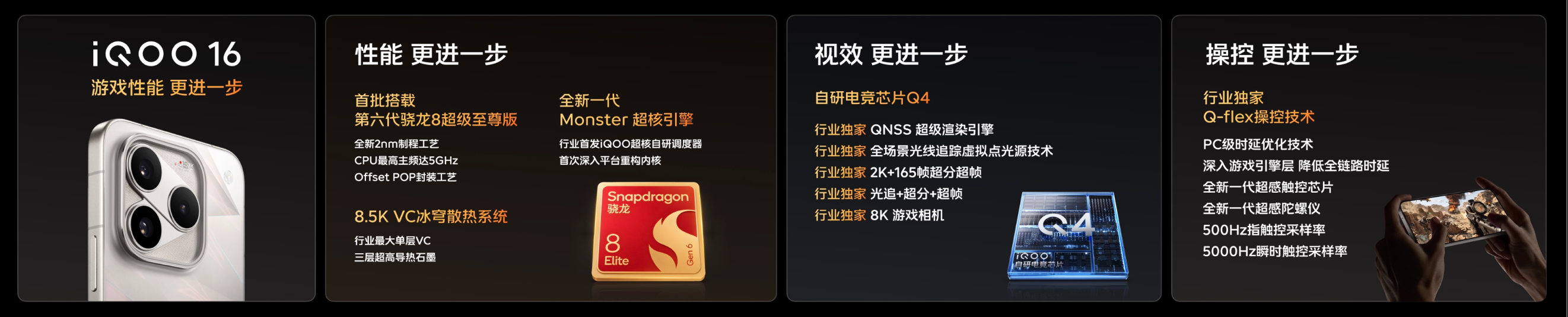 全球首发 2K 165Hz 三星珠峰屏,iQOO16 国补到手价 5499 元起