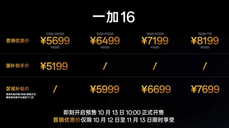一加 16 发布；麒麟 9050 Pro 线下展出；库克与苏炳添喝早茶聊天｜Do早报